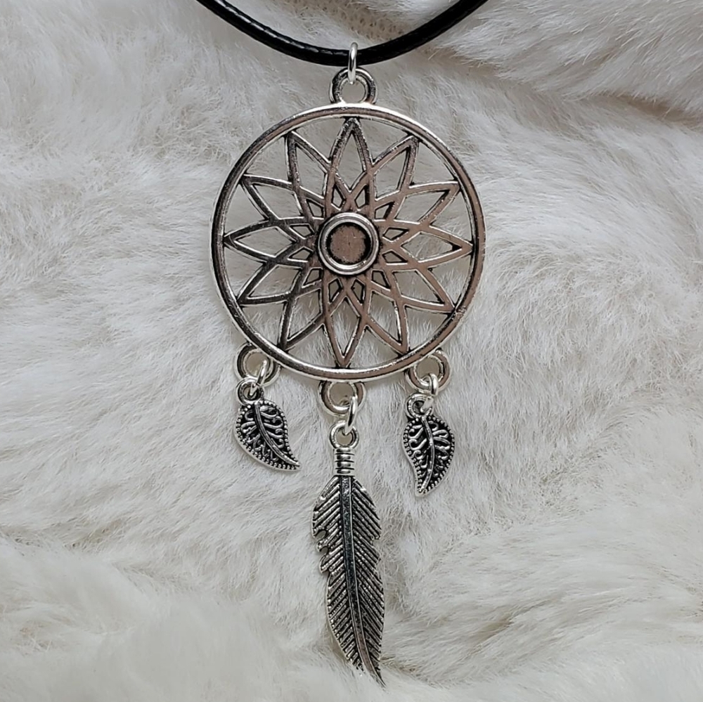 Dream catcher necklace